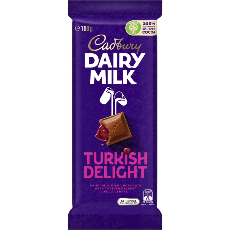 Cadbury Turkish Delight 180g