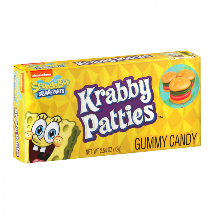 Spongebob Squarepants Krabby Patties Theatre Box 72g