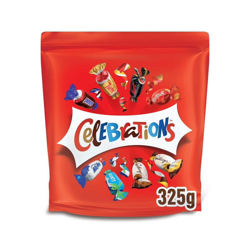 Celebrations Milk Chocolate Christmas Pouch 325g