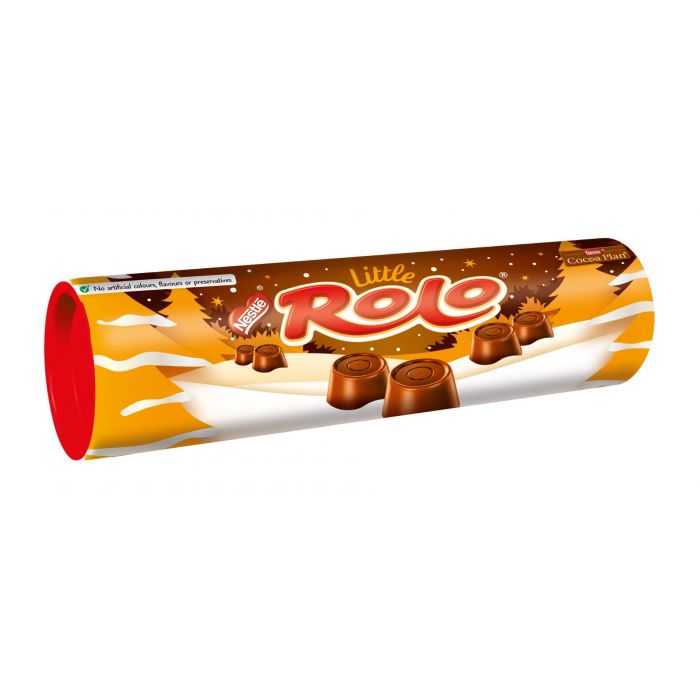 Little Rolo Milk Chocolate & Caramel Giant Tube 80g