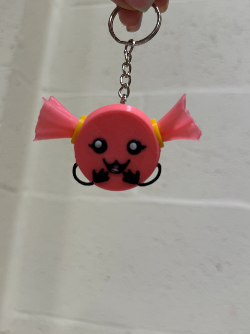 Occasionally Sweet Dolly 3D Printed Keyring