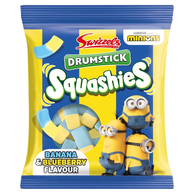 Swizzels Minions Drumstick Squashies 120g