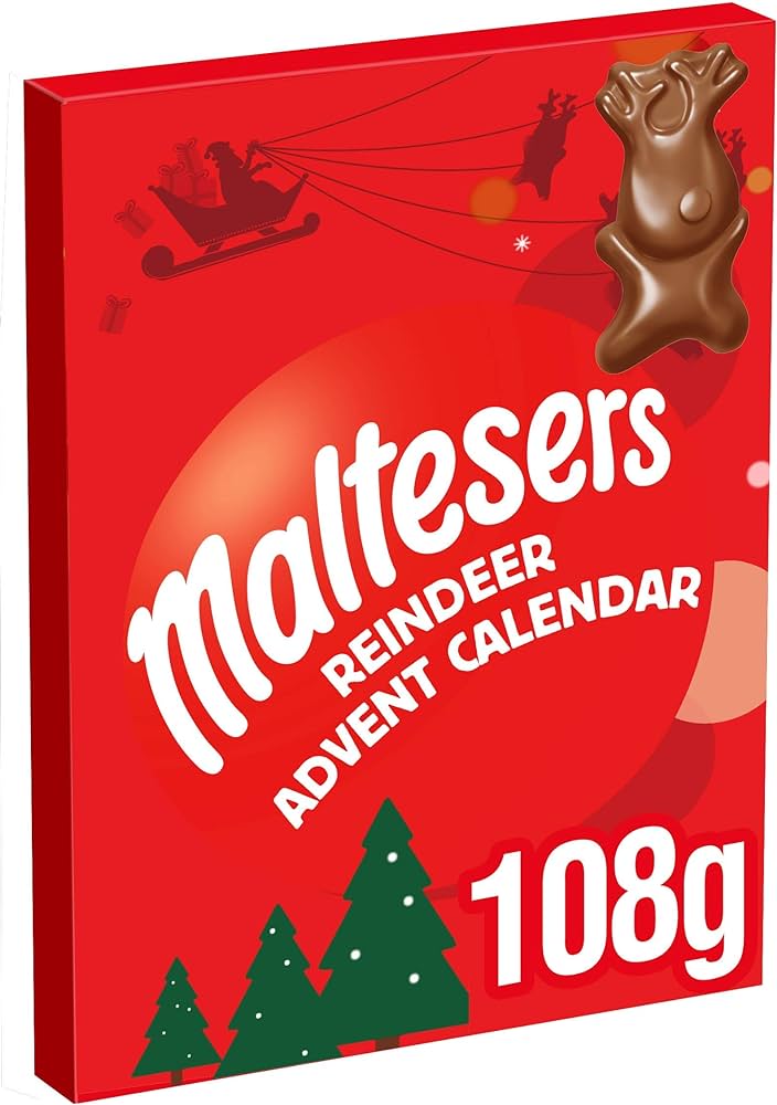 Maltesers Reindeer Chocolate Advent Calendar 108g