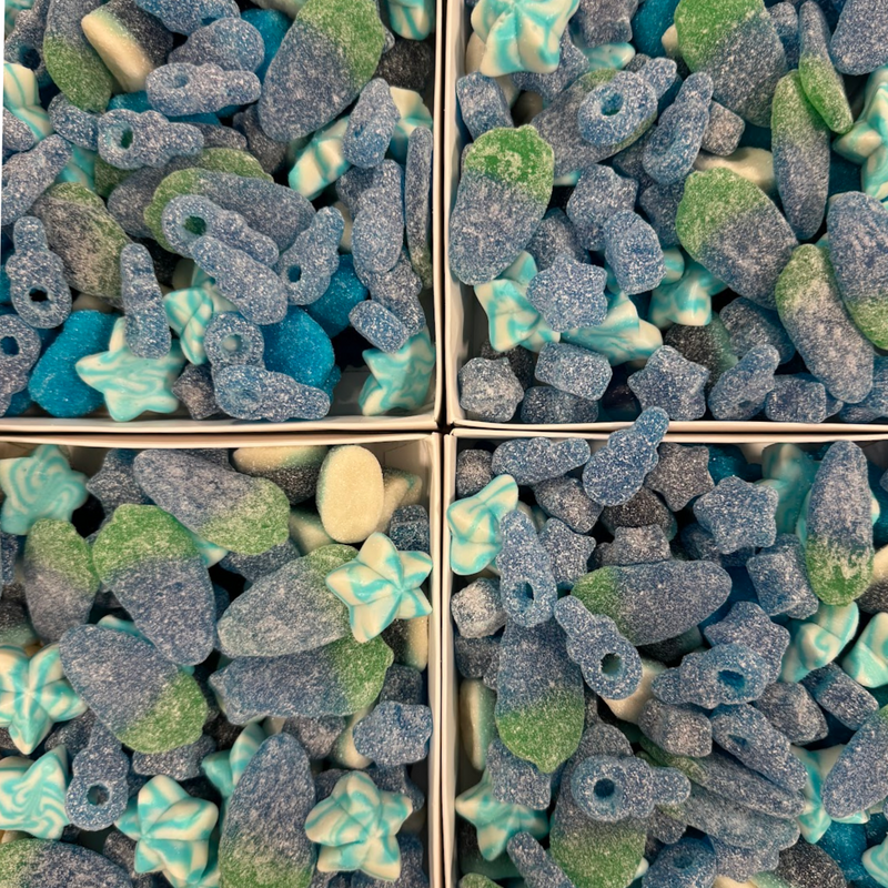 Blue Sweets Box