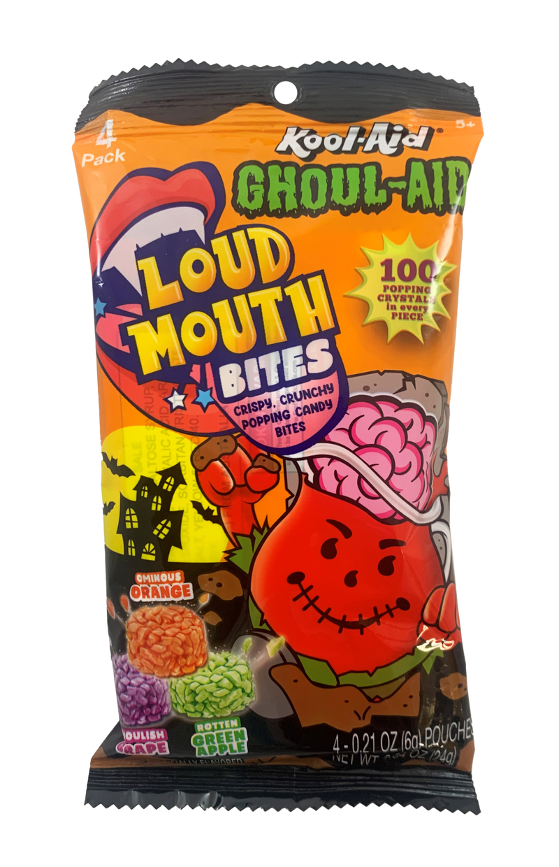 Kool Aid Ghoul Aid Loud Mouth Bites 24g