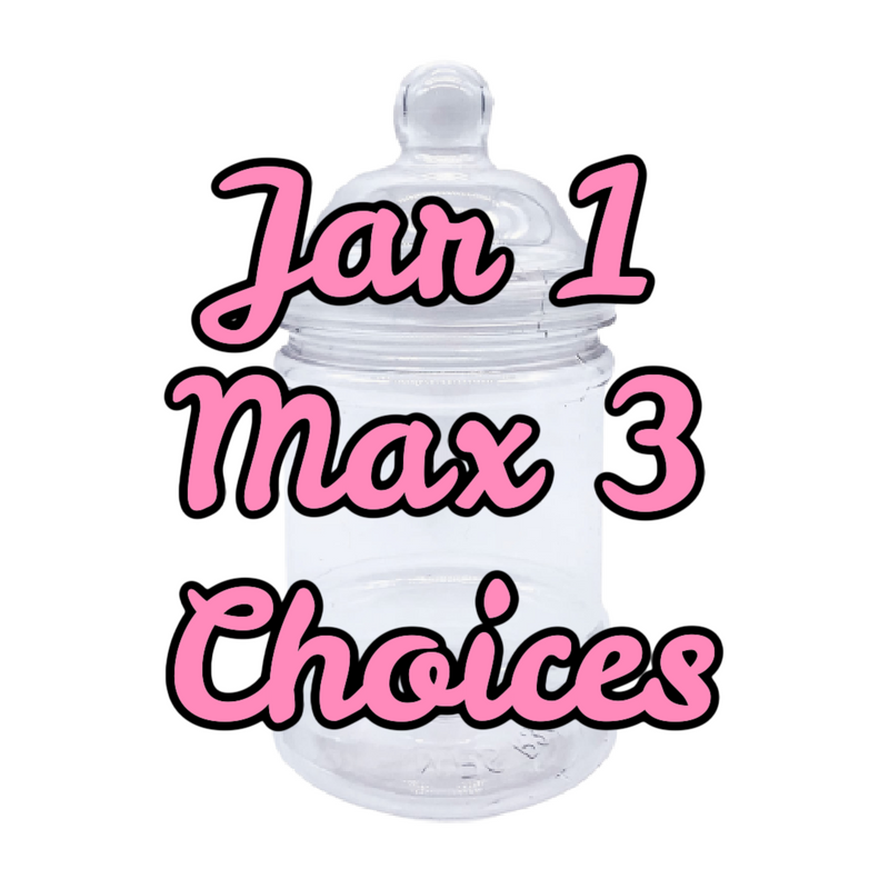 Custom Pick N' Mix Jars - Multiple Sizes