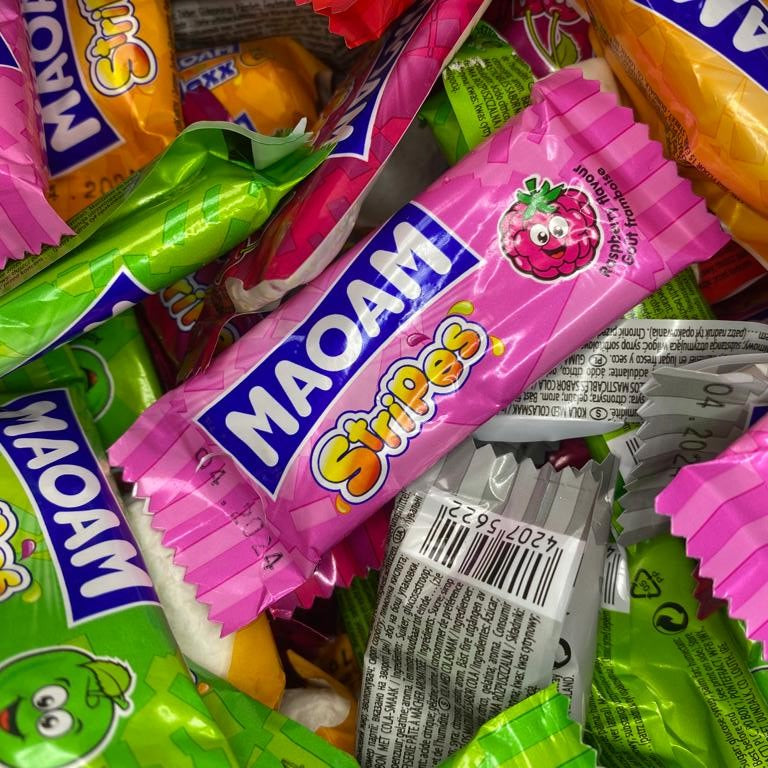 Freeze Dried Maoam Stripes 6 Pieces