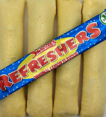 Freeze Dried Refreshers Original Lemon Chew Bar 3 Piece