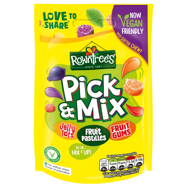 Rowntree's Pick & Mix Bag 120g