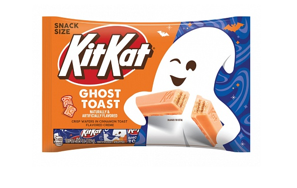 Kit Kat Halloween Ghost Toast Cinnamon Chocolate Bars 278g