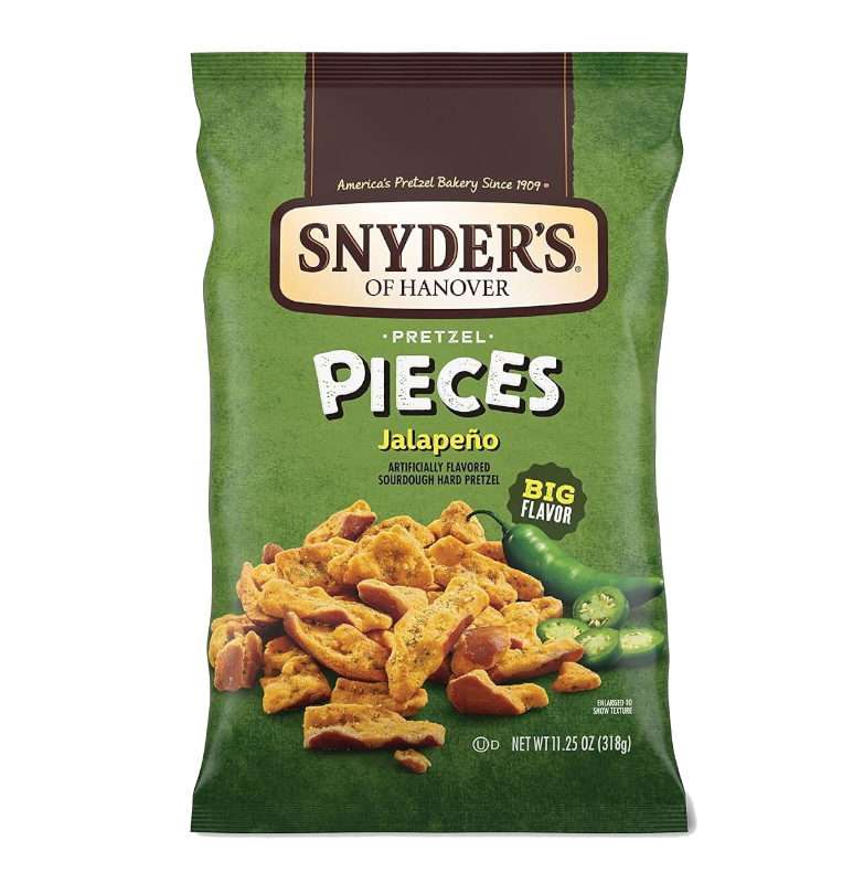 Snyder's Pretzel Pieces Jalapeno 110g
