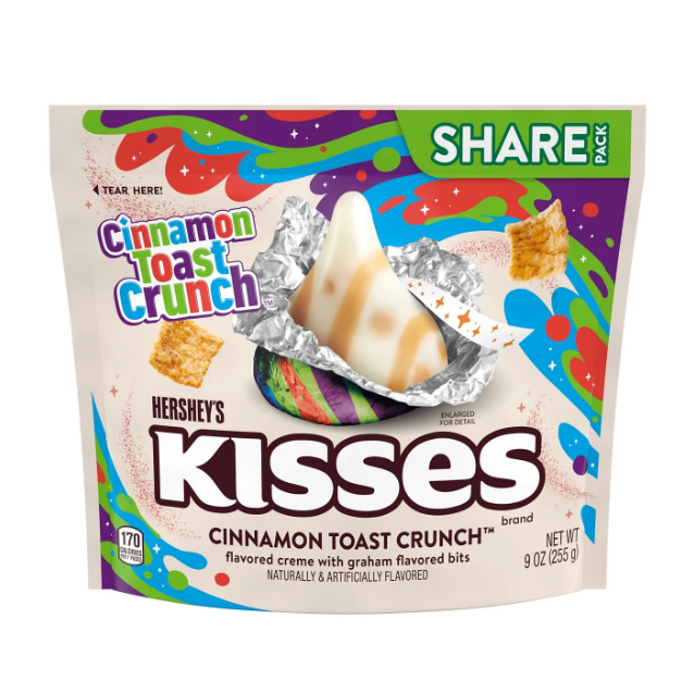 Hershey's Kisses Cinnamon Toast Crunch 255g