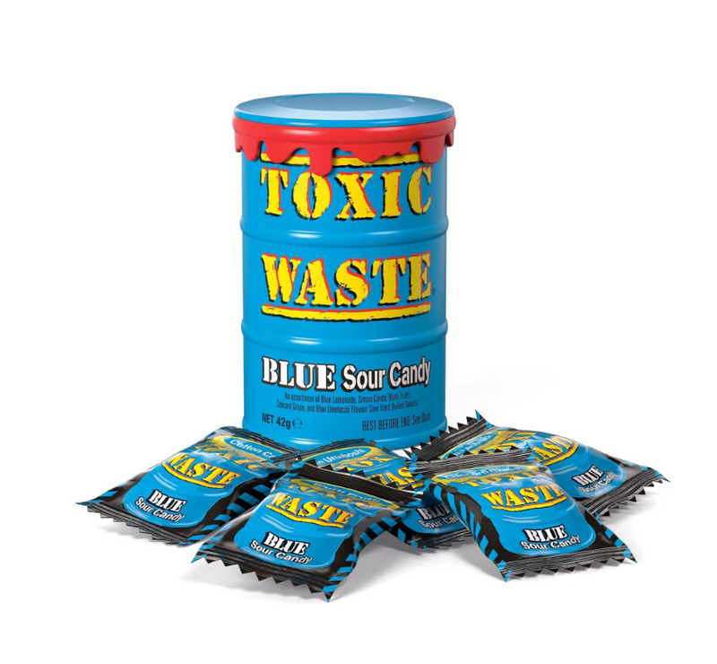 Toxic Waste Blue Drum Extreme Sour Candy 42g