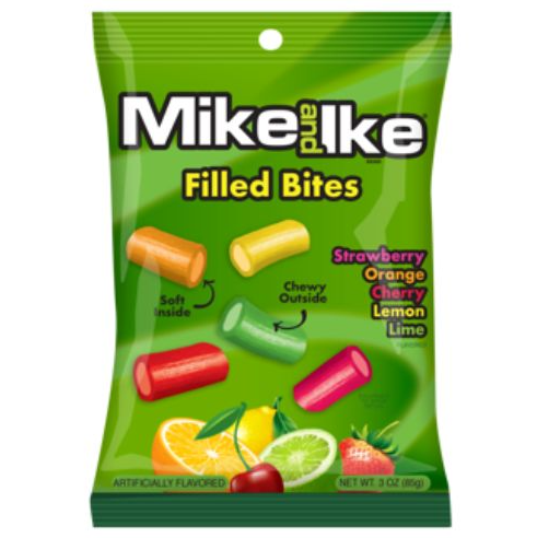 Mike and Ike Filled Bites 85g