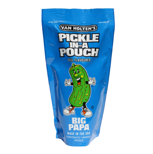 Van Holten's Pickle In A Pouch Big Papa Dill