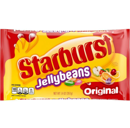 Starburst Jelly Beans Large Bag Original 397g