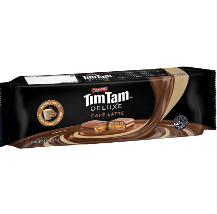 Arnott's Tim Tam Deluxe Cafe Latte 175g