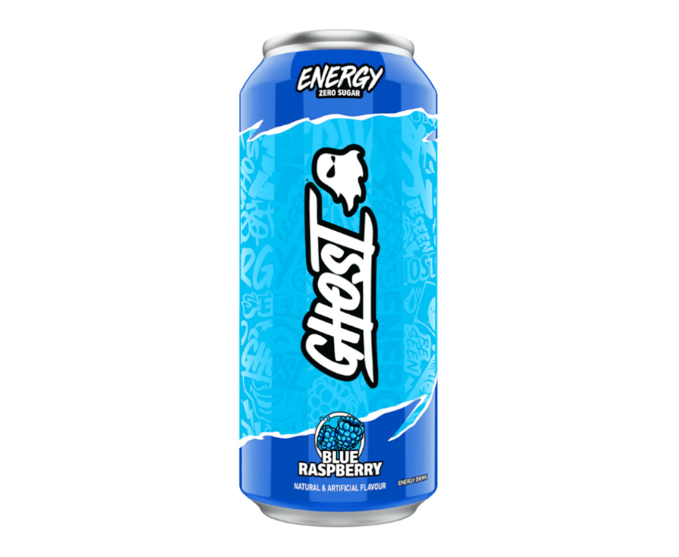 Ghost Blue Raspberry Zero Sugar Energy Drink 500ml