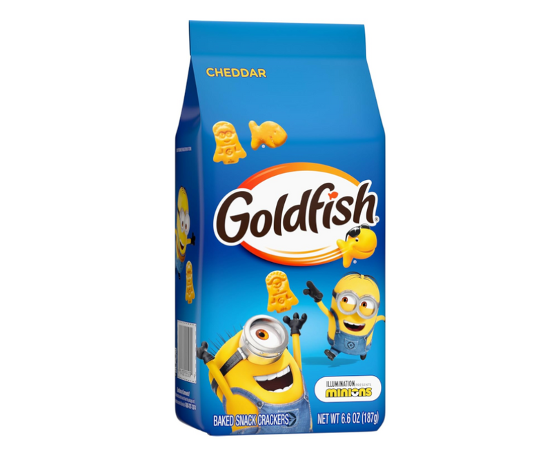 Pepperidge Farm Goldfish Cheddar Minions Crackers 187g