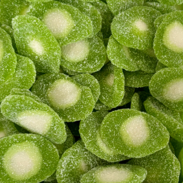 Fizzy Kiwi Slices