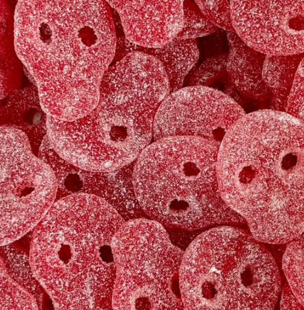 Fizzy Red Skulls