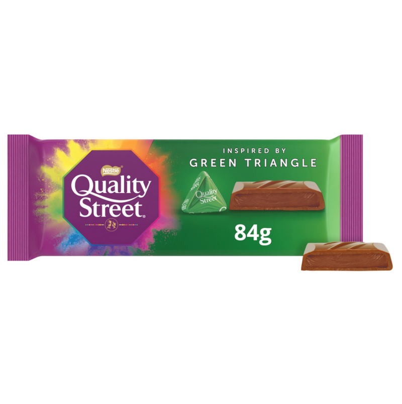 Quality Street Green Triangle Chocolate Sharing Bar 84g