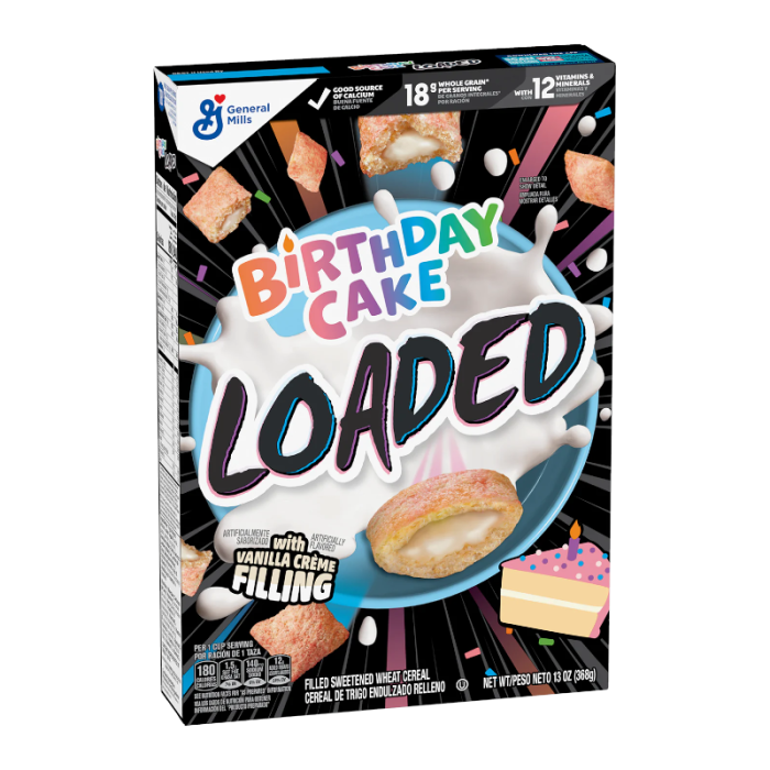 General Mills Birthday Cake Loaded Cereal 368g