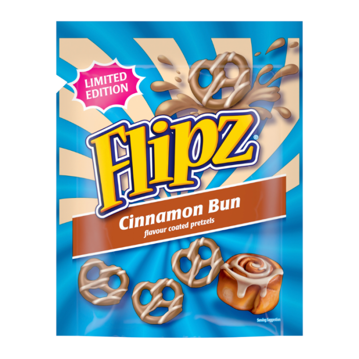 Flipz Cinnamon Bun Pretzels 90g