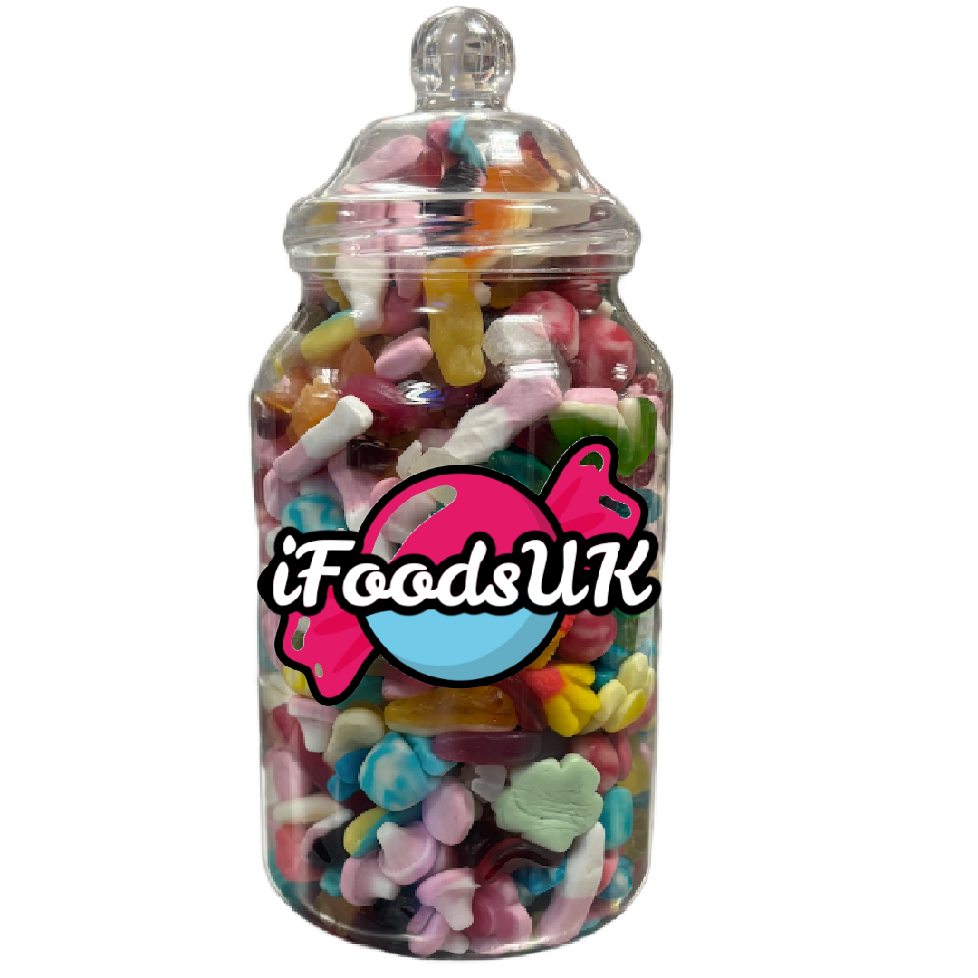 Gummy & Foamy Sweets Jars