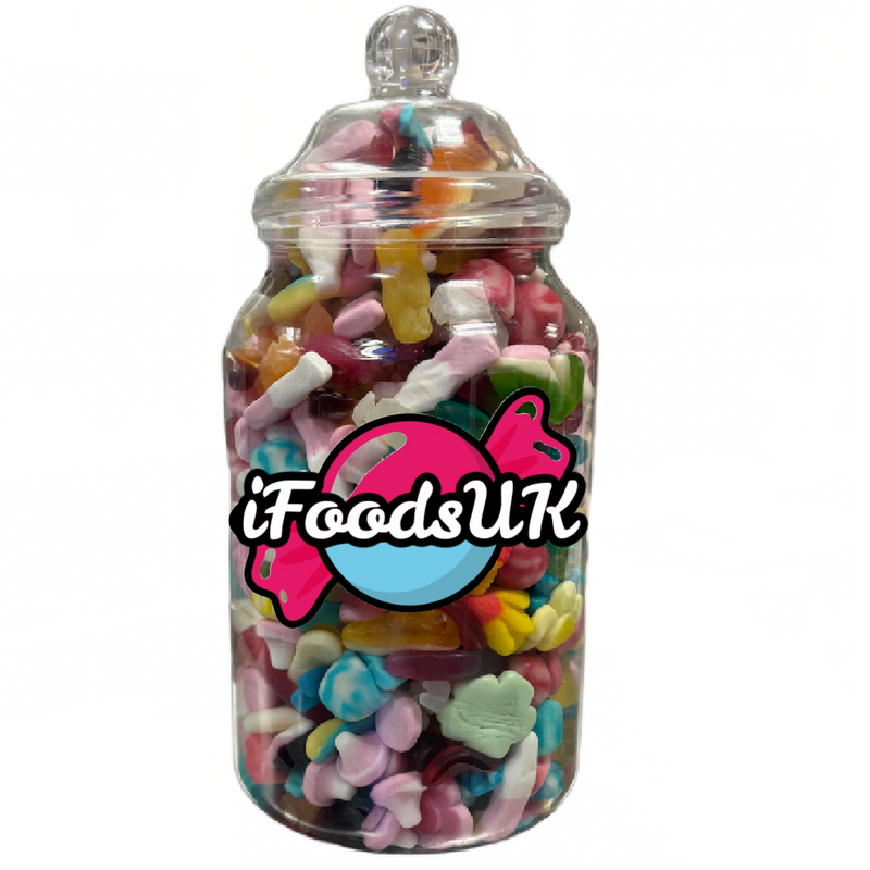 Gummy & Foamy Sweets Jar 2.5kg