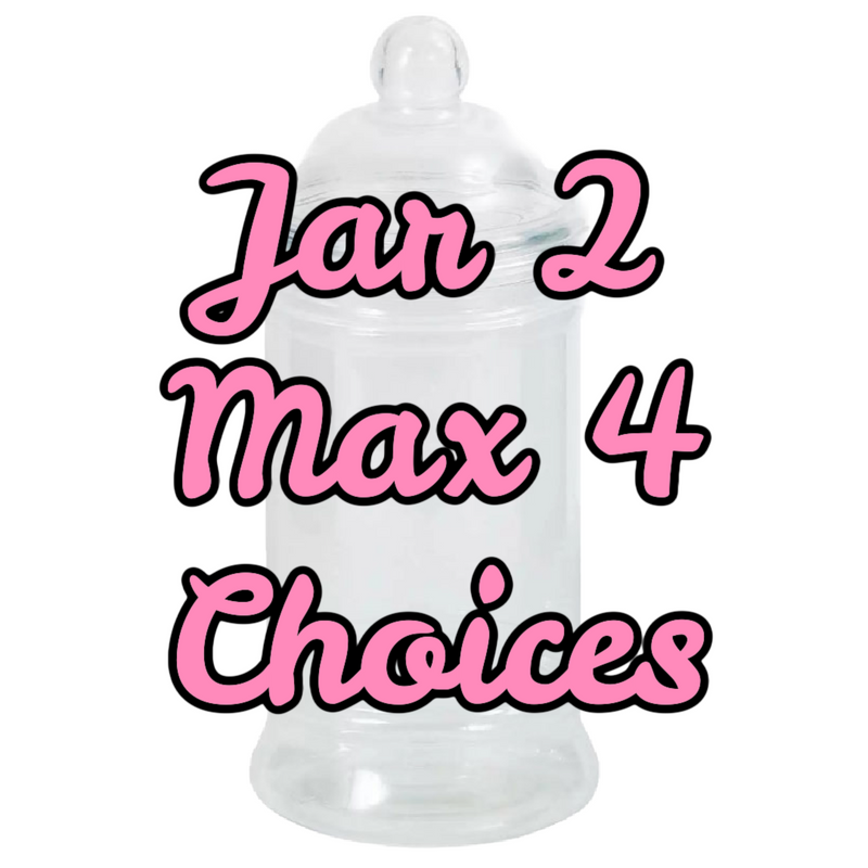 Custom Pick N' Mix Jars - Multiple Sizes