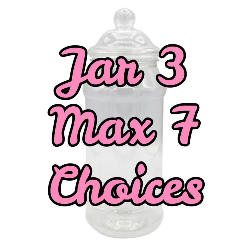 Custom Pick N' Mix Jars - Multiple Sizes