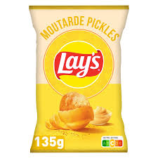 Lay's Mustard Pickle Chips 135g