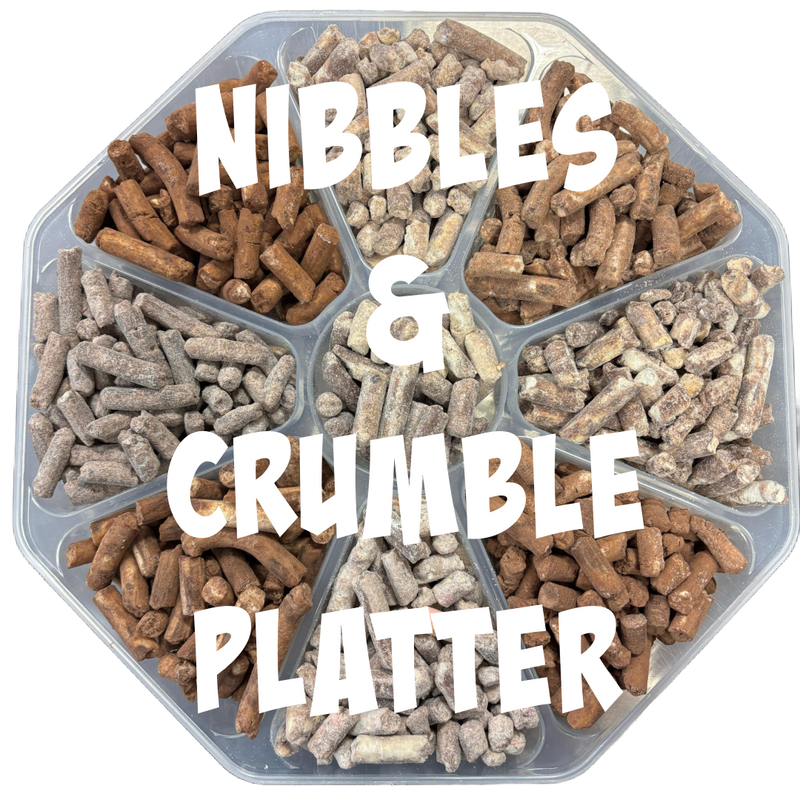 Chocolate Nibbles & Toffee Crumble Platter