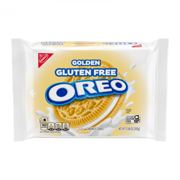 Oreo Golden Gluten Free Sandwich Cookies 342g - Best Before 9th September 2025