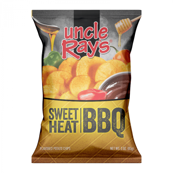 Uncle Ray's Potato Chips Sweet Heat BBQ 85g - Best Before 24th April 2025