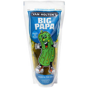 Van Holten's King Size Pickle In A Pouch Big Papa Dill