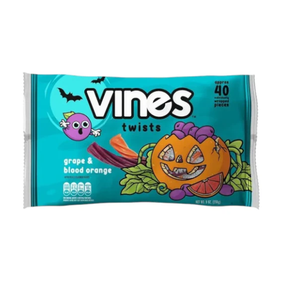 Vines Halloween Twists Grape & Blood Orange 256g