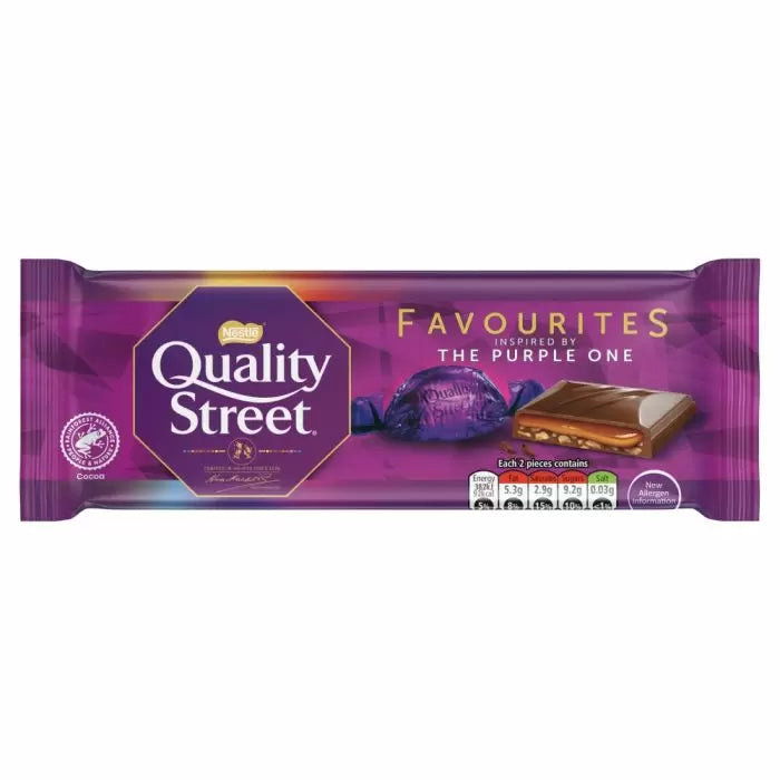 Quality Street The Purple One Chocolate Sharing Bar 87g