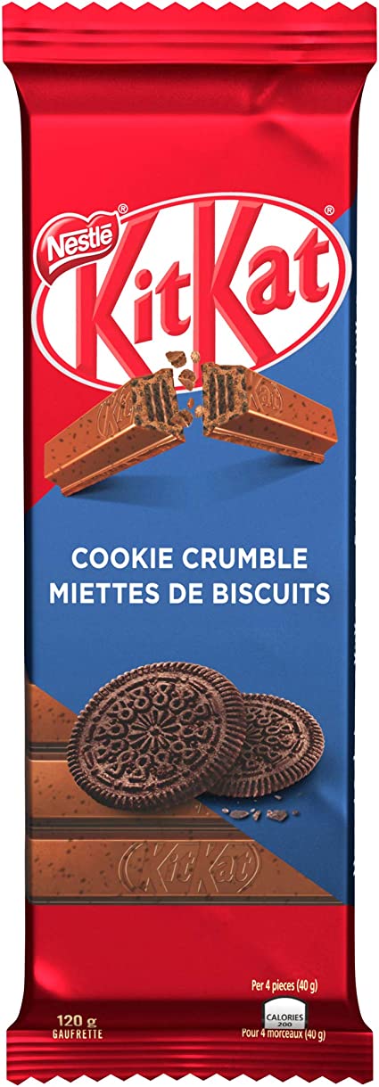 Kit Kat Cookie Crumble 120g - Best Before May 2024