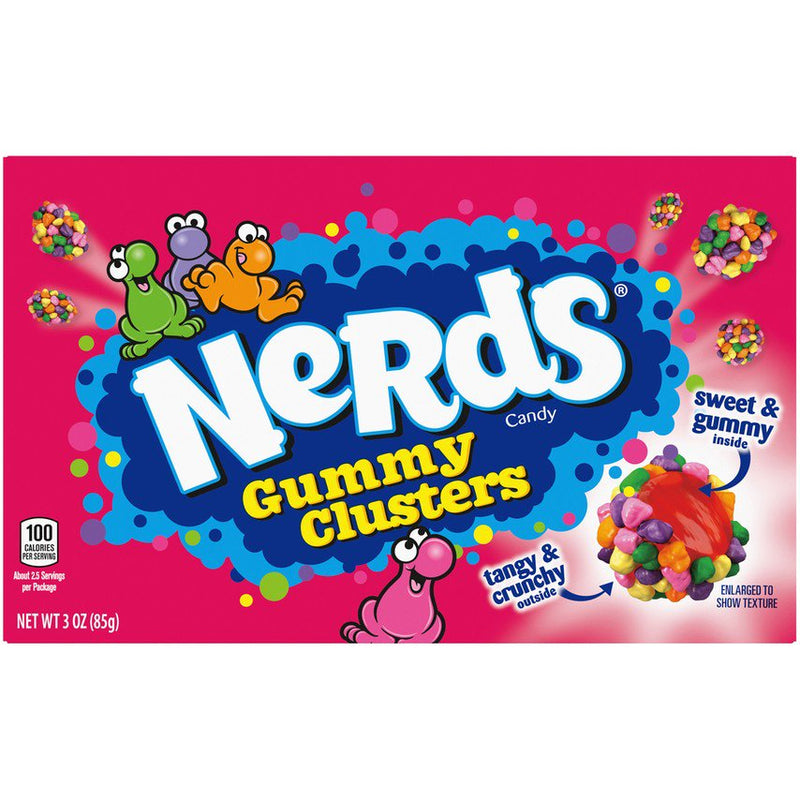 Nerds Gummy Clusters Theatre Box 85g