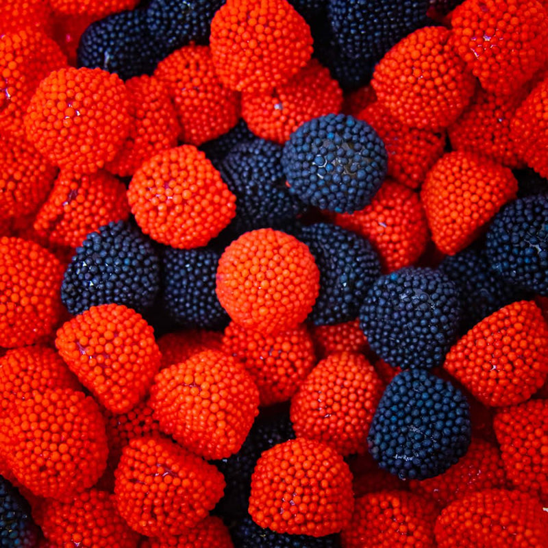 Black & Raspberry Berries