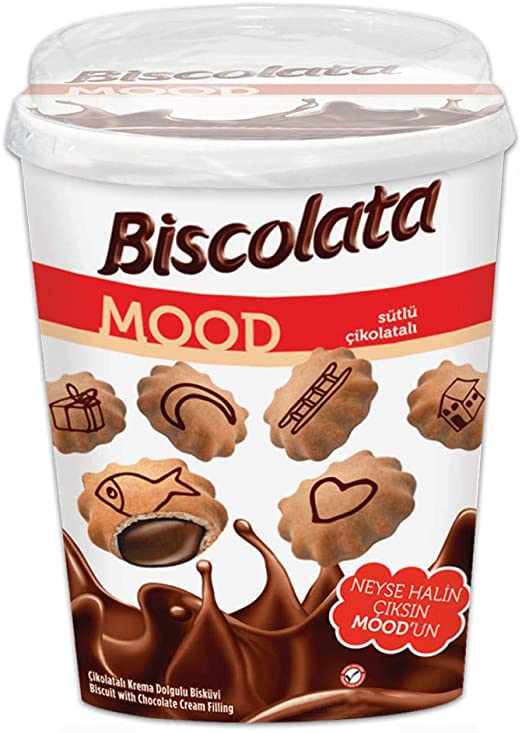 Biscolata Mood Chocolate Cookies Cup 100g