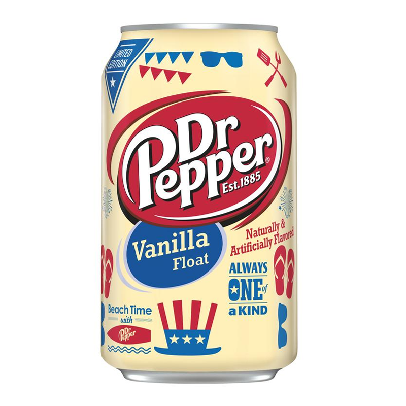 Dr Pepper Vanilla Float 355ml - Best Before 24th March 2025