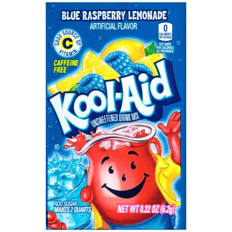 Kool Aid Blue Raspberry Lemonade 6.2g
