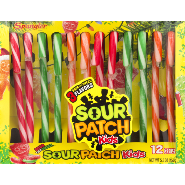 Sour Patch Kids Candy Canes 150g