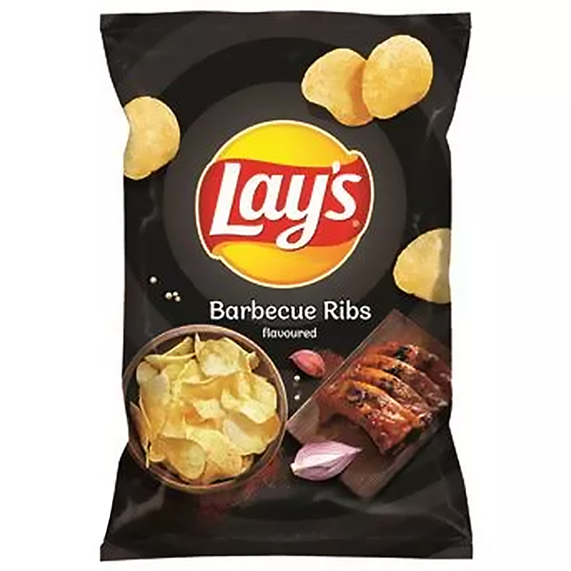 Lay's Barbecue Ribs 130g - Best Before 30th March 2025