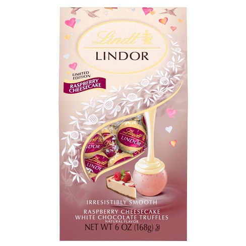 Lindt Lindor Raspberry Cheesecake Truffles 240g