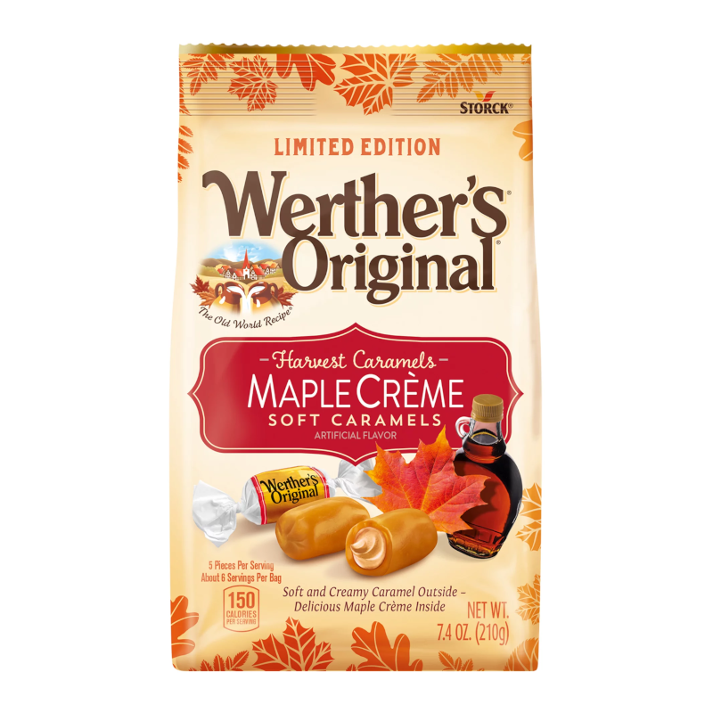 Werther's Original Maple Creme Soft Caramels 210g