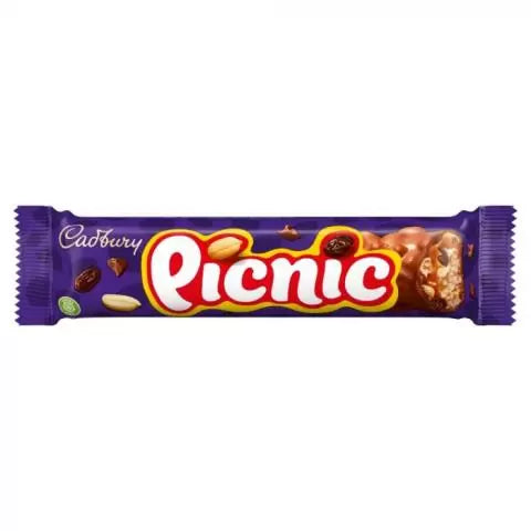 Cadbury Picnic Chocolate Bar 48.4g - Best Before 10th January 2026